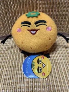 ミカンせいじん ぬいぐるみ マスコット 未使用品 本日最安値‼️ — image 1