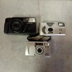 コンパクトフィルムカメラ 3台セット まとめ売り ジャンク — image 1