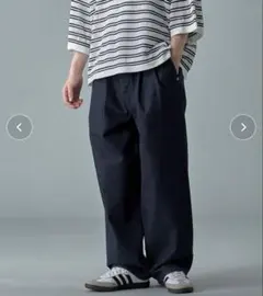 【RUUBON】リラックスワイドデニムパンツ　Sサイズ — image 1