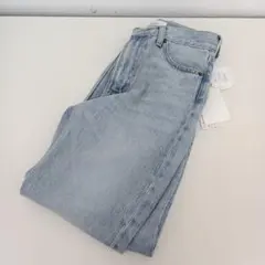 【野187】MilaOwenストレートデニムライトブルーカットオフ — image 1