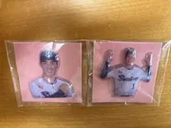 東京ヤクルトスワローズ レディースデー限定 ぷくぷくシール 山田・伊藤 — image 1