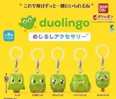 デュオリンゴ duolingo めじるしアクセサリー 全5種 フルコンプ — image 1