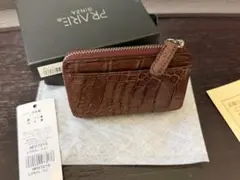 プレリー　GINZA PRAIRIE ワニ革 種名カイマン　小銭入れ — image 1