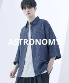 ASTRONOMY 春夏モード ドルマンシャツ S 実寸Mサイズ — image 1