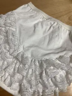 テニス　アンスコ　フリルレースショーツ ホワイト Mサイズ — image 1