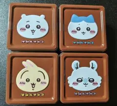 ★ちいかわ チロルチョコ缶 全4種 新品未開封 フルコンプセット ※バラ売り不可 — image 1