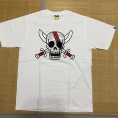 青山限定　A BATHING APE ONE PIECE 赤髪　tシャツ M — image 1