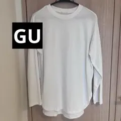 GU 白Tシャツ　ホワイト ロンT Sサイズ — image 1