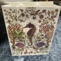 Dior ショッパー　タツノオトシゴ　ホリデー限定 — image 1