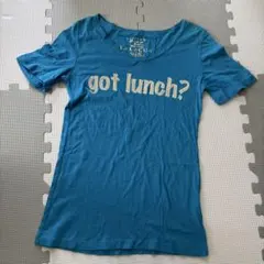 LALACUB ララキューブ半袖Tシャツ ブルー　フリーサイズ — image 1