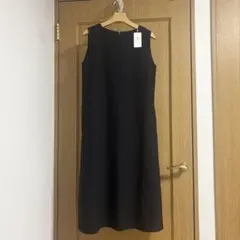 新品・未使用　グリーンレーベル　ワンピース　ブラック — image 1