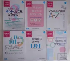 松風歯科クラブ COLOR ATLAS 6冊セット — image 1