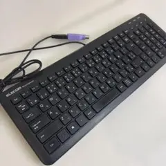 値下げSale ELECOM 有線キーボード 日本語配列 ブラック — image 1