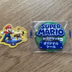 マリオ　クッパ ルイージ　ステッカー　シール　サッポロ一番　セブンイレブン — image 1