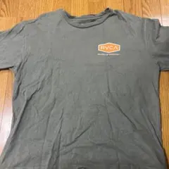 RVCA Tシャツ グレー ロゴプリント — image 1