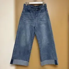 クールカレアン デニム ワイドパンツ 38サイズ — image 1