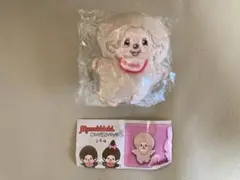 モンチッチ ぬいぐるみバッジ2 モンチッチくんベージュ新品 即決 — image 1