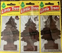 Little Trees エアーフレッシュナー Leather 3枚　レザー — image 1