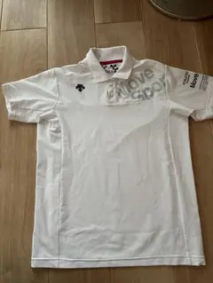 DESCENTE Move Sport ポロシャツ ホワイト — image 1