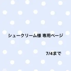 シュークリーム様 専用ページ — image 1