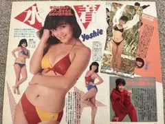 柏原芳恵　切り抜き — image 1
