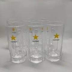 SAPPORO ビールジョッキ 6個セット — image 1