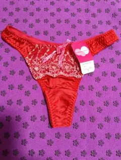 chalman elene Tバック レッド Mサイズ — image 1
