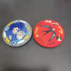 スタジオジブリ 刺繍缶バッジ ハウルの動く城 — image 1
