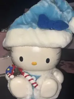 ハローキティ　クリスマス　貯金箱　特大　フィギュア　置物　サンリオ　レトロ — image 1