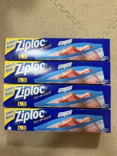 Ziploc シンプルモデル Lサイズ 12枚入り4本48枚 — image 1