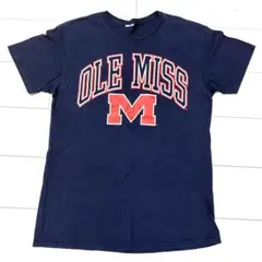 OLE MISS カレッジロゴ Tシャツ ネイビー — image 1