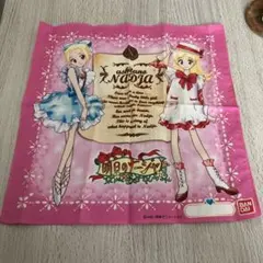 【当時物】明日のナージャ　クロス ハンカチ 平成レトロ — image 1