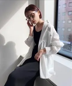 one after another NICE CLAUP オーバーサイズシャツ — image 1