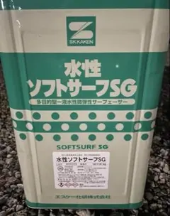 SK化研 水性ソフトサーフSG 16kg 外壁用下地調整塗材 — image 1