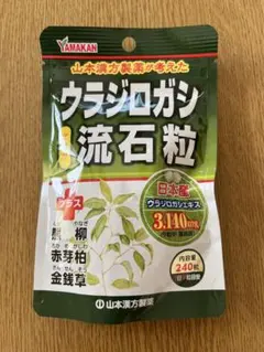山本漢方製薬 ウラジロガシ流石粒 240粒 — image 1
