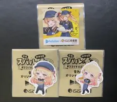 【ホロライブ×CoCo壱番屋】音乃瀬奏 ステッカー 全3種 コンプリートセット — image 1