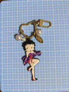 Betty Boop ベティブープ キーホルダー Be mine — image 1
