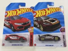 ホットウィールHondaCivicTypeR & Toyota GR86Cup — image 1