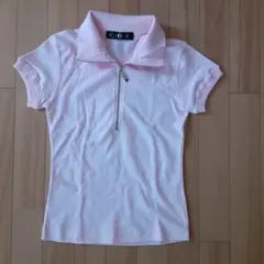 美品　ピンク　半袖シャツ　Sサイズ — image 1