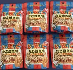 ☆じゃがりこ　たこ焼き味　関西土産　38g 6袋セット♪大阪 — image 1