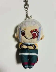 美品　鬼滅の刃　宇髄天元　ぬいぐるみ　ちょっこりさん — image 1