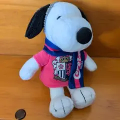 セレッソ大阪　スヌーピー　ぬいぐるみキーホルダー — image 1