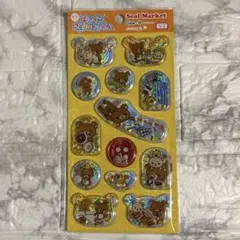 リラックマ コリラックマ エアインマスコットシール 平成レトロ 2010 — image 1