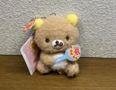 リラックマ チュッパチャプス マスコット キーホルダー — image 1
