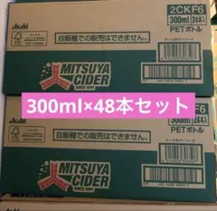 Asahi 三ツ矢サイダー　300mlペットボトル×48本セット — image 1