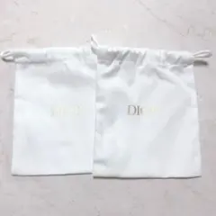 新品未使用　ディオール　DIOR 巾着袋　2点セット — image 1