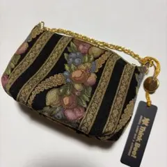 【新品未使用　訳あり】Think Bee! ゴブラン織り ポーチ — image 1