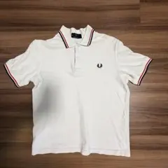 Fred Perry ポロシャツ ホワイト 英国製 38 — image 1