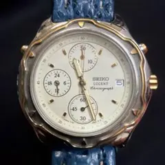 SEIKO LUCENT クロノグラフ クォーツ 腕時計 — image 1