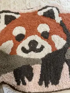 レッサーパンダ マット 60x52cm 未使用品 — image 1